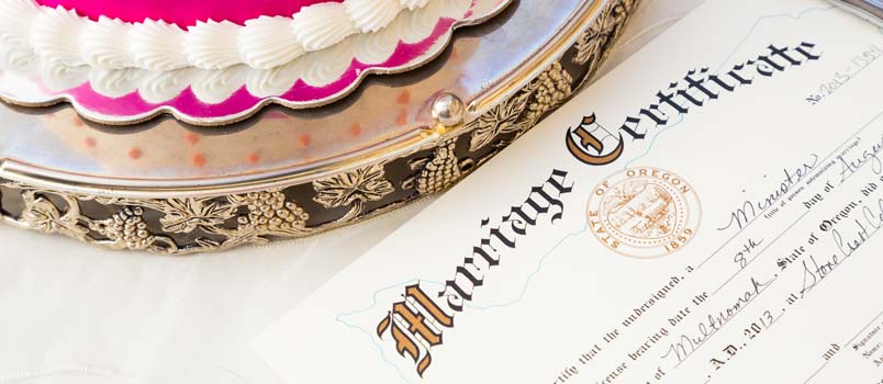 Marriage Certificate Calligraphy Caitlin Dundon